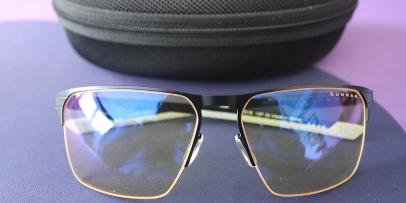 Front of the Gunnar Echo glasses