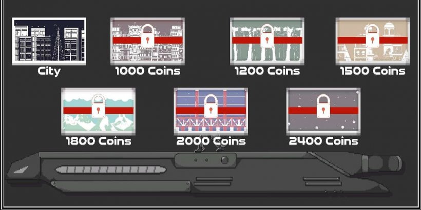 The locked scenery of the world.