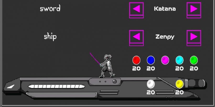 The warrior visits the shop.