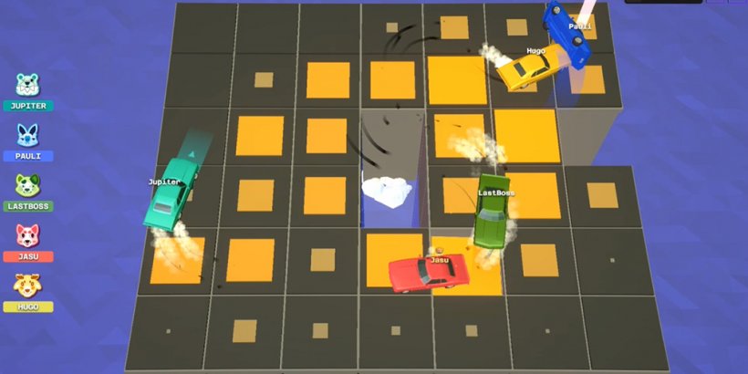 Driving game where you want people to fall in Gamingcouch.com