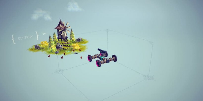 Taking on the windmill.