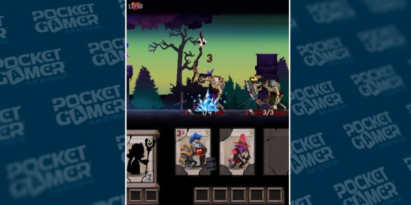 Facing some skeleton casters!