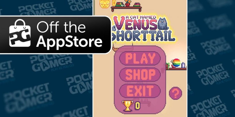 Off the AppStore: Bounce that cat in A cat named Venus Shorttail