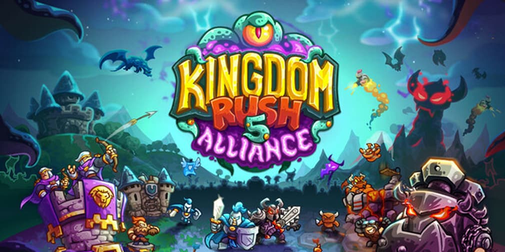 Kingdom Rush Alliance title menu