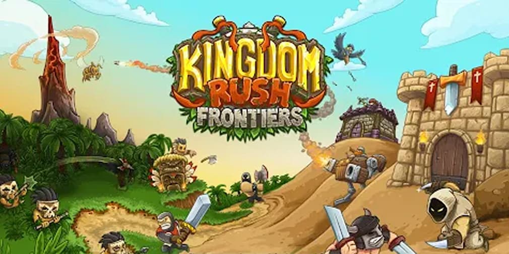 title screen of Kingdom Rush Frontiers