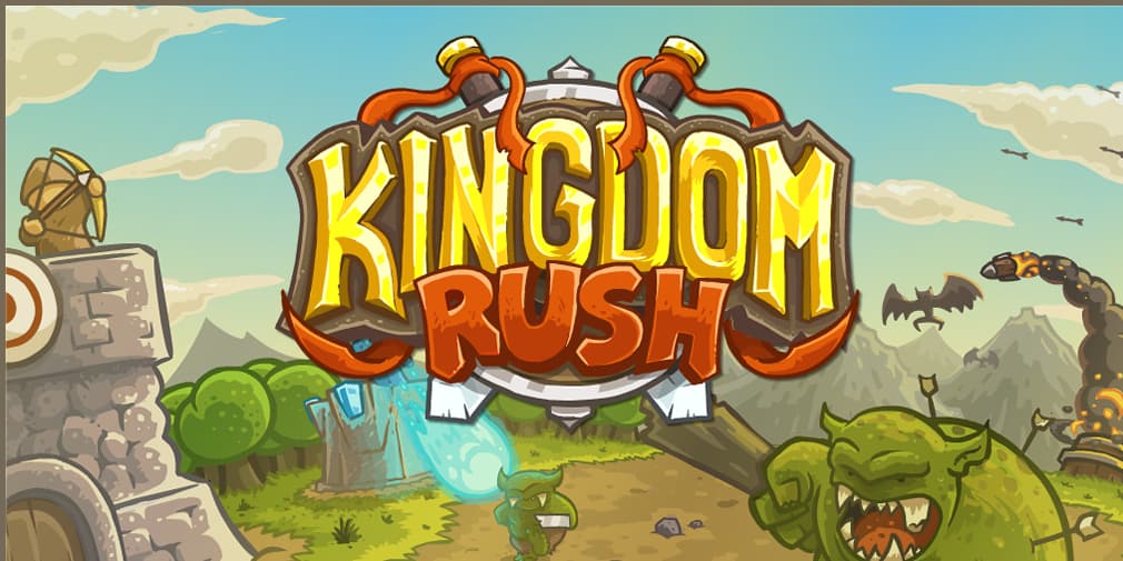 title screen of Kingdom Rush