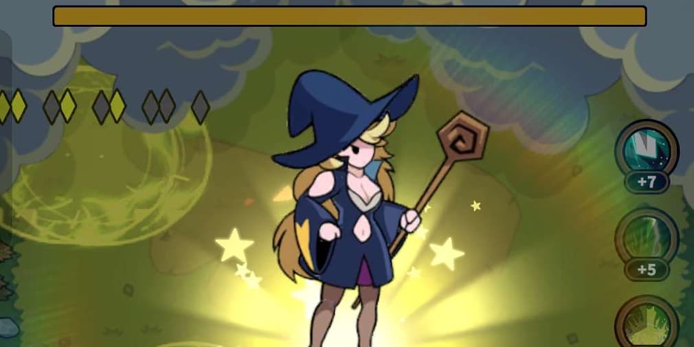 The witch achieves victory.