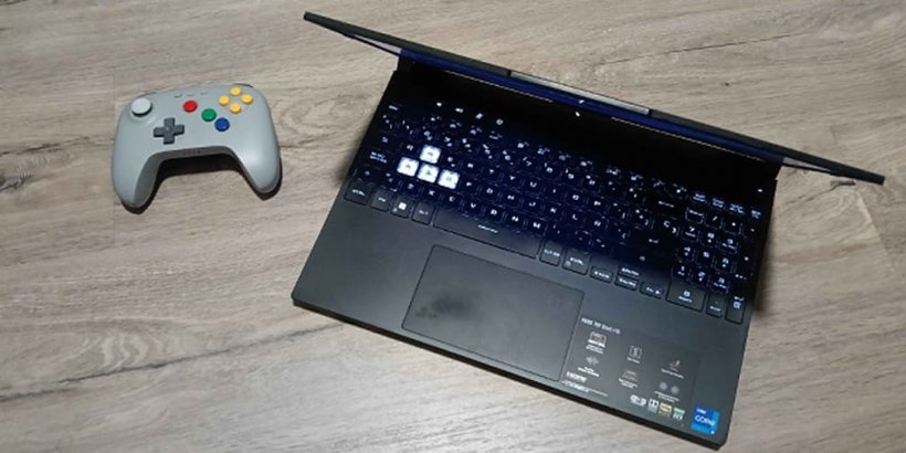 The controller with a laptop.