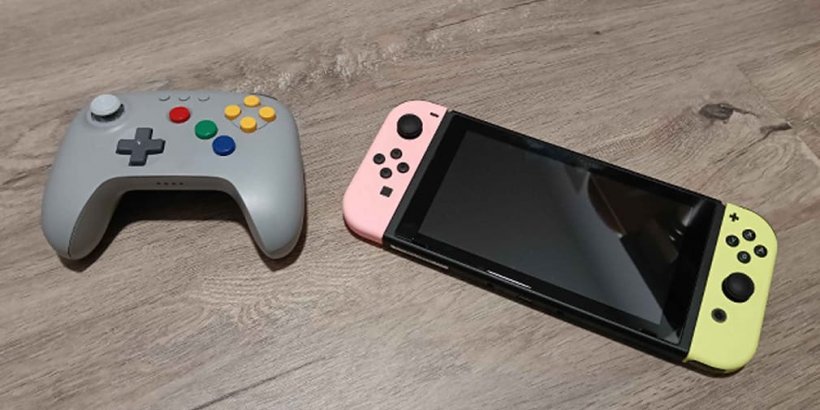 The controller with a Switch.