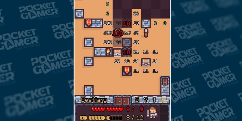 Sweeping the dungeon.