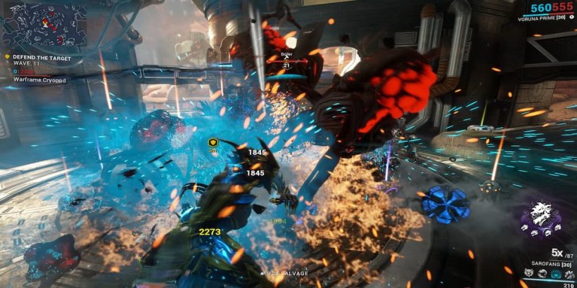 enemies being attacked