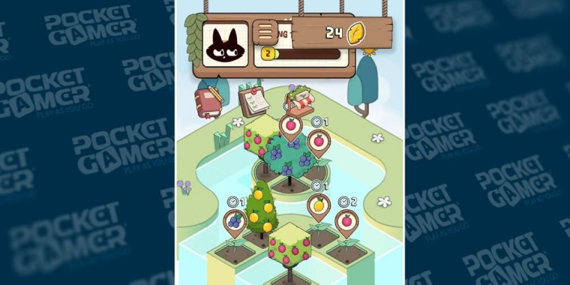 Looking at the harvest.