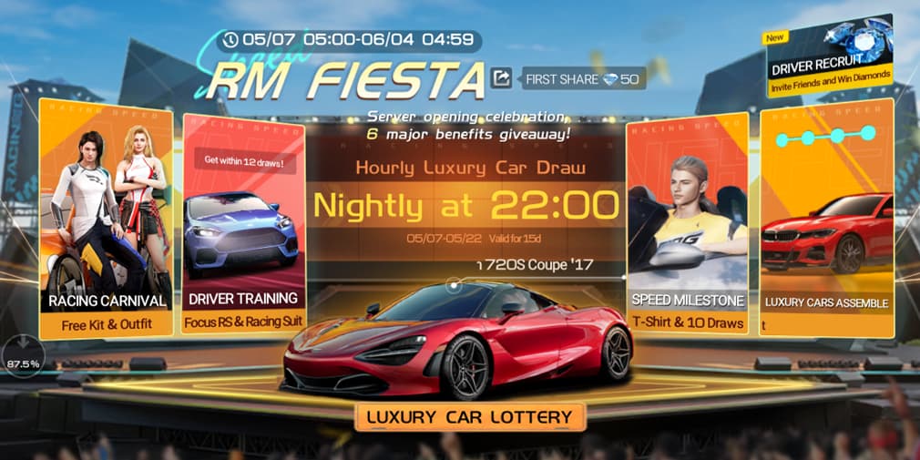 The Fiesta event.