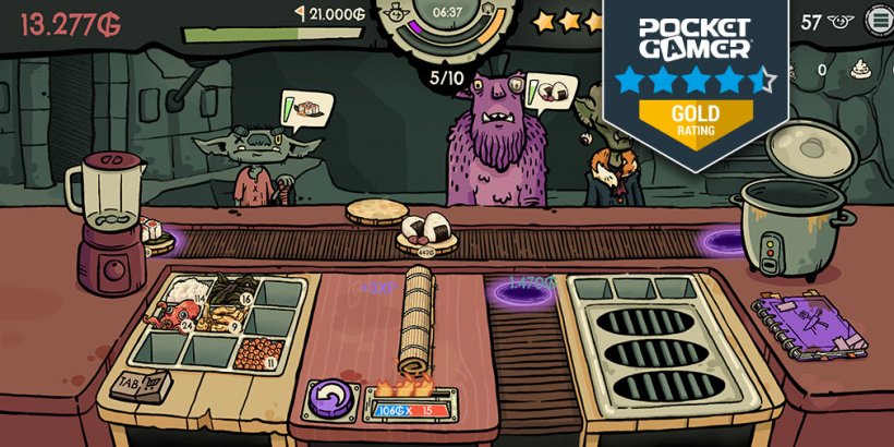 Goblin Sushi review - "Roguelike cooking fun!"