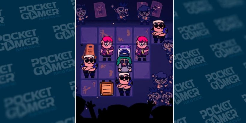A crowded club floor.