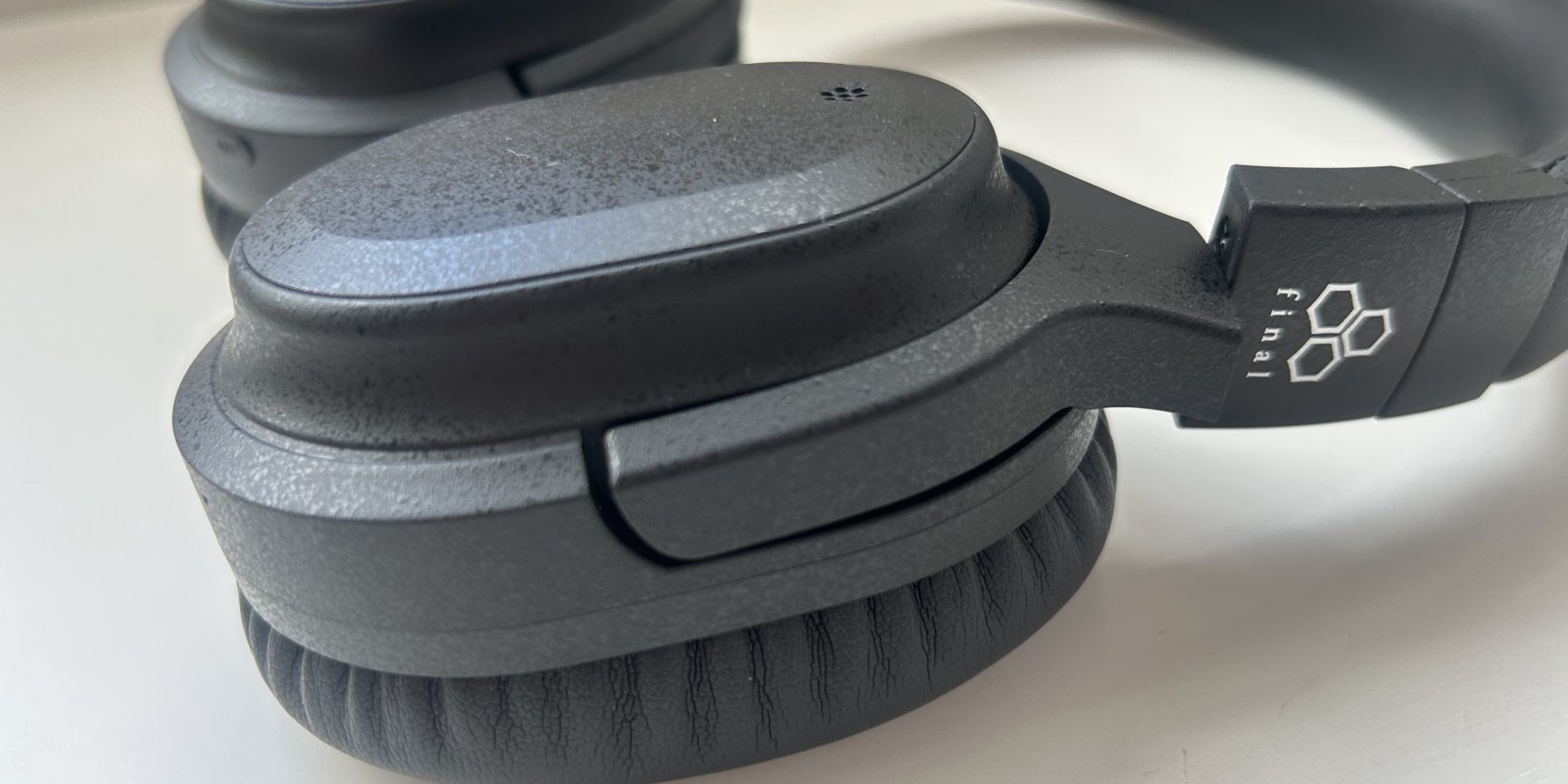 Close up of the side of the Final UX3000 SV