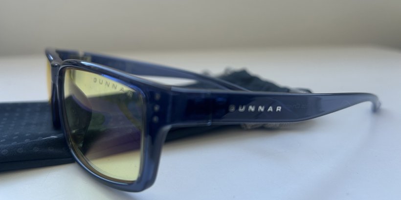 Side view of the Gunnar Riot glasses