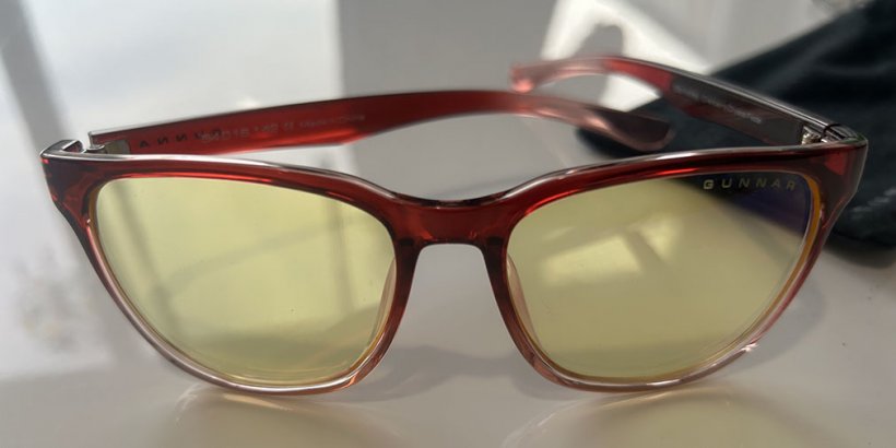 Front view of the Berkeley glasses from Gunnar