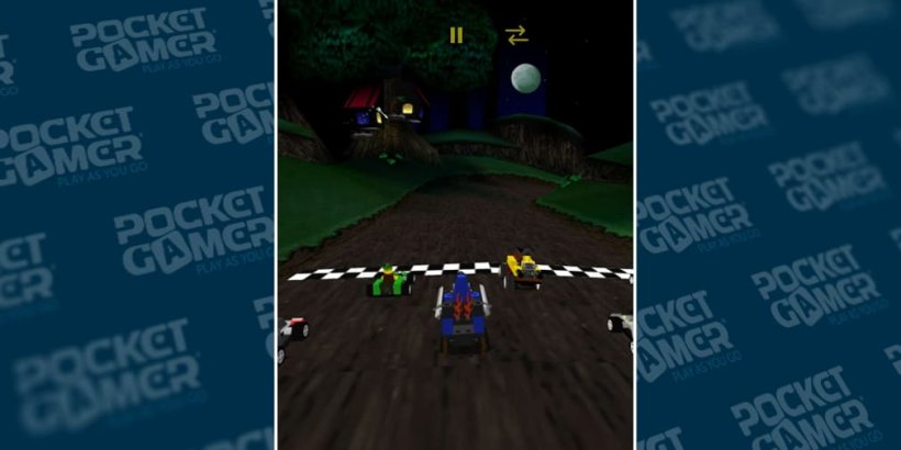 Preparing to race into the night!