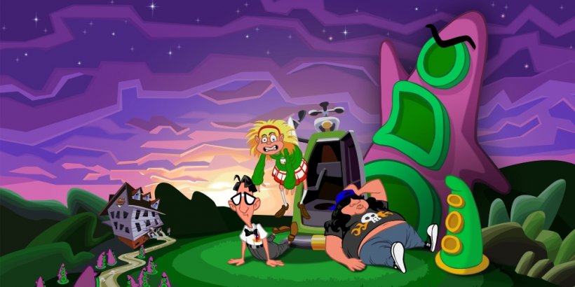 Get your first look at Day of the Tentacle with its new hand-drawn art