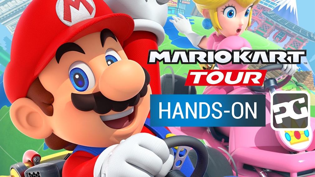 Mario Kart Tour gameplay video - "Dislike and subscribe"