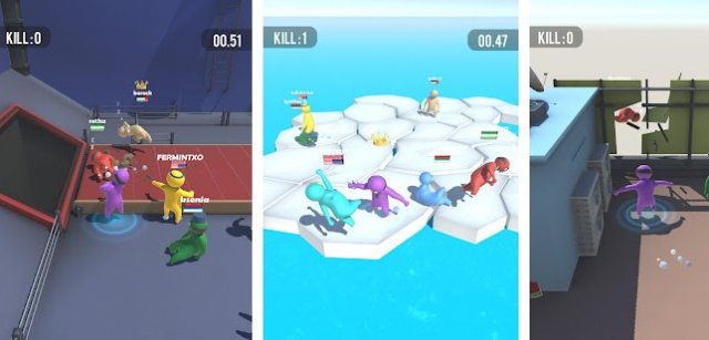 Screenshots of Party.io