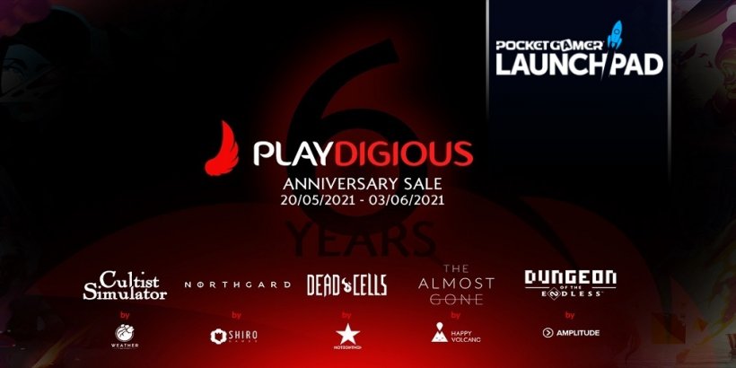 Playdigious celebrates its 6th birthday with massive discounts on several games