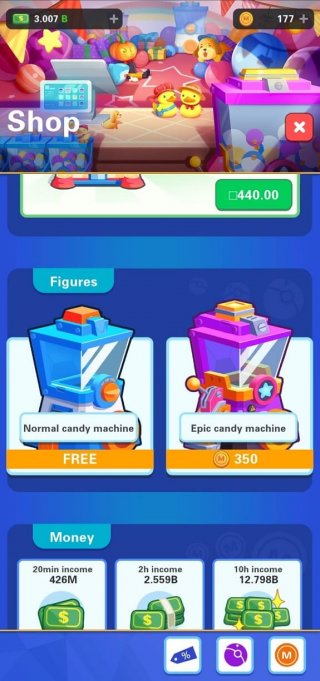 Claim your free candy machine tip