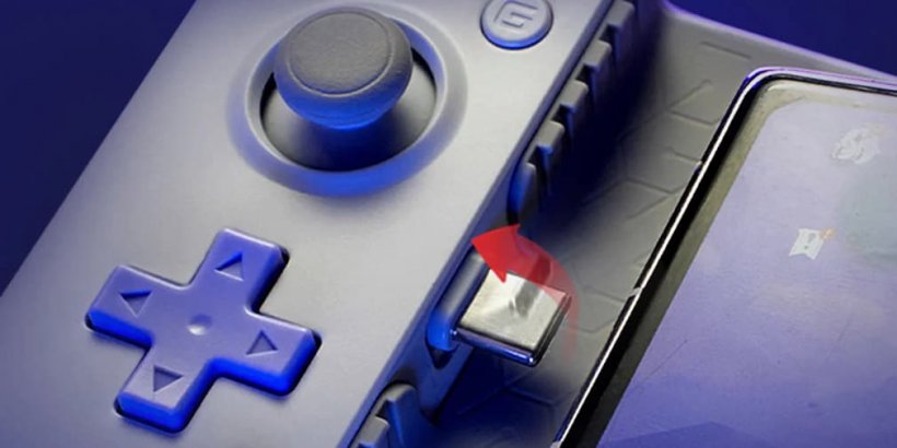 Close up of the GameSir x2s Controller