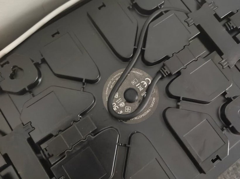 Back of the Twinkly Lights panel