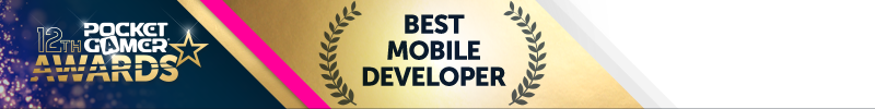 Best Mobile Developer - Pocket Gamer Awards