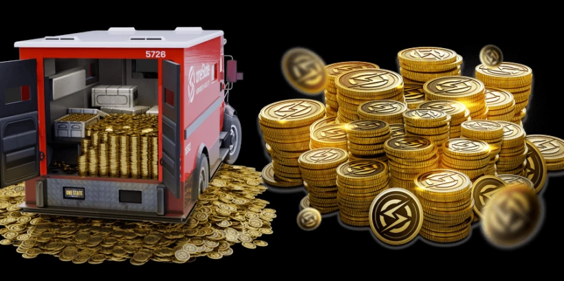 Bonus StateCoins with each Top Up