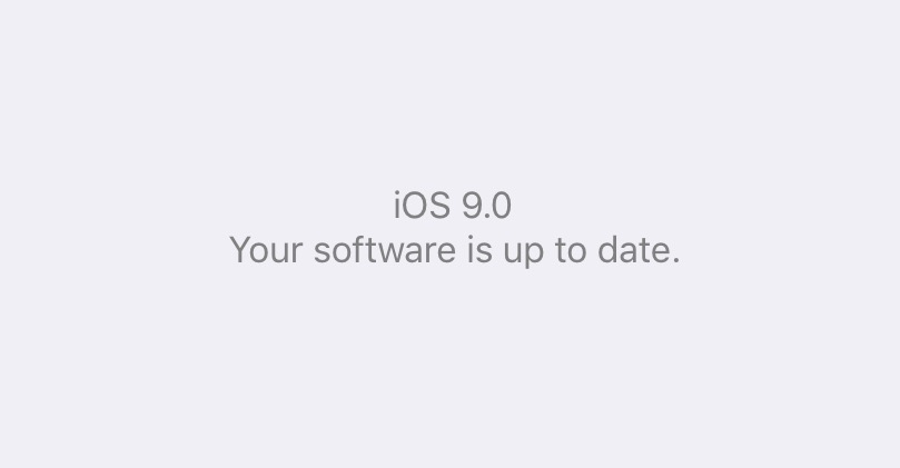 iOS 9