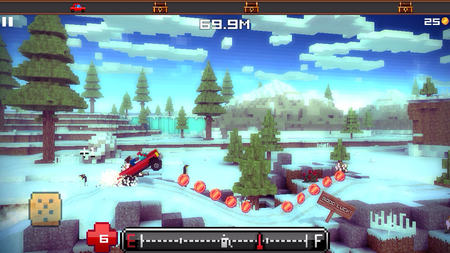 Blocky Roads Winterland